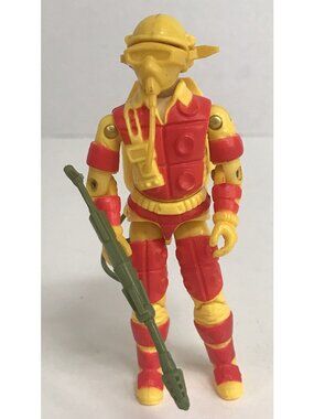 Vintage 1984 Hasbro GI Joe Blowtorch Complete Action Figure NEW O-Ring